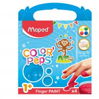 Prstové farby Maped Color Peps 4 farby