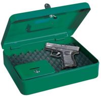 T04828  Gun Box/RAL6002 na krátku zbraň 30x24x9cm
