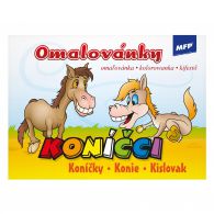 Omaľovánky A5 Koníky MFP 5300328