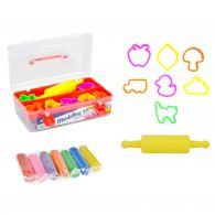 Modelovacia hmota 550g v kufríku + formičky 530083