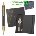 Parker IM Premium Arrow šedé pero GT BP +darčeková kazeta so zápisníkom