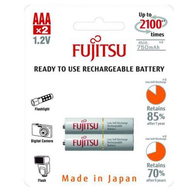 Prednabité batérie 800mAh Fujitsu