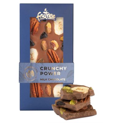 Mliečna čokoláda CRUNCHY POWER 125g