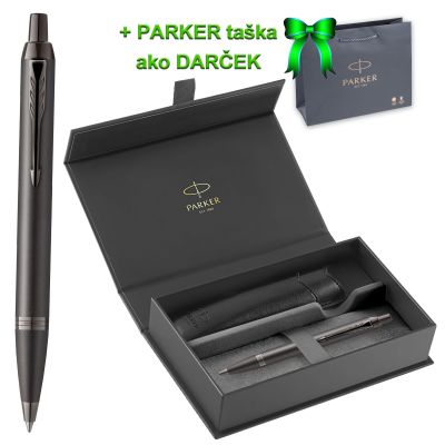 Parker IM Monochrome Titanium pero BP darčeková kazeta